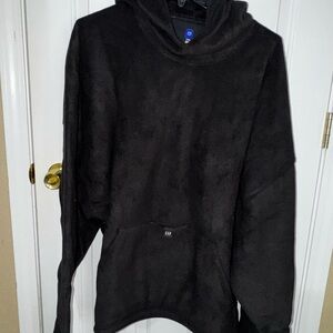 Yeezy x GAP Black Hooded Polar Fleece